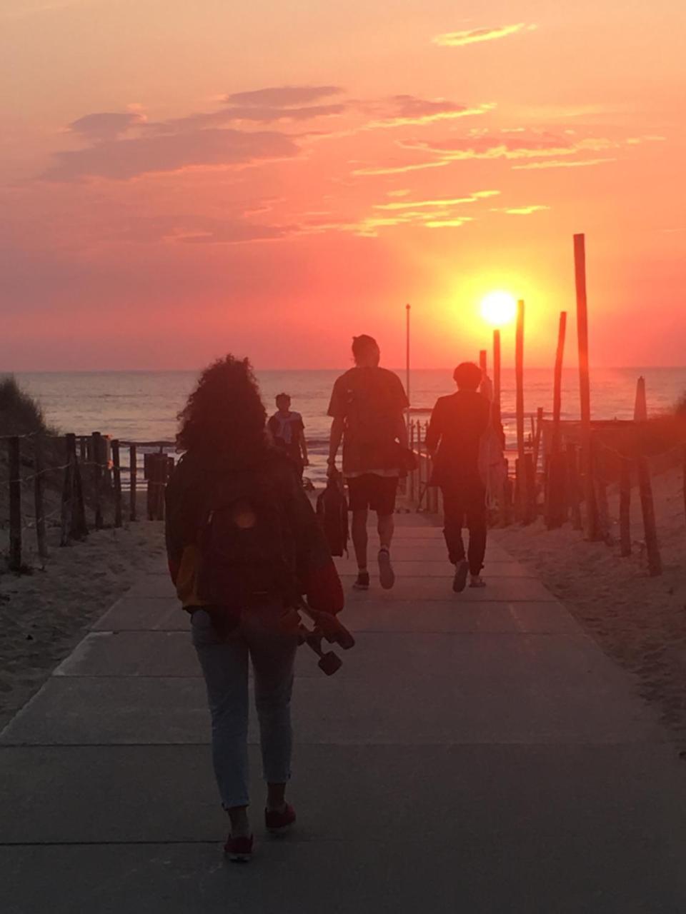 The Flying Pig Beach Hostel Noordwijk Esterno foto